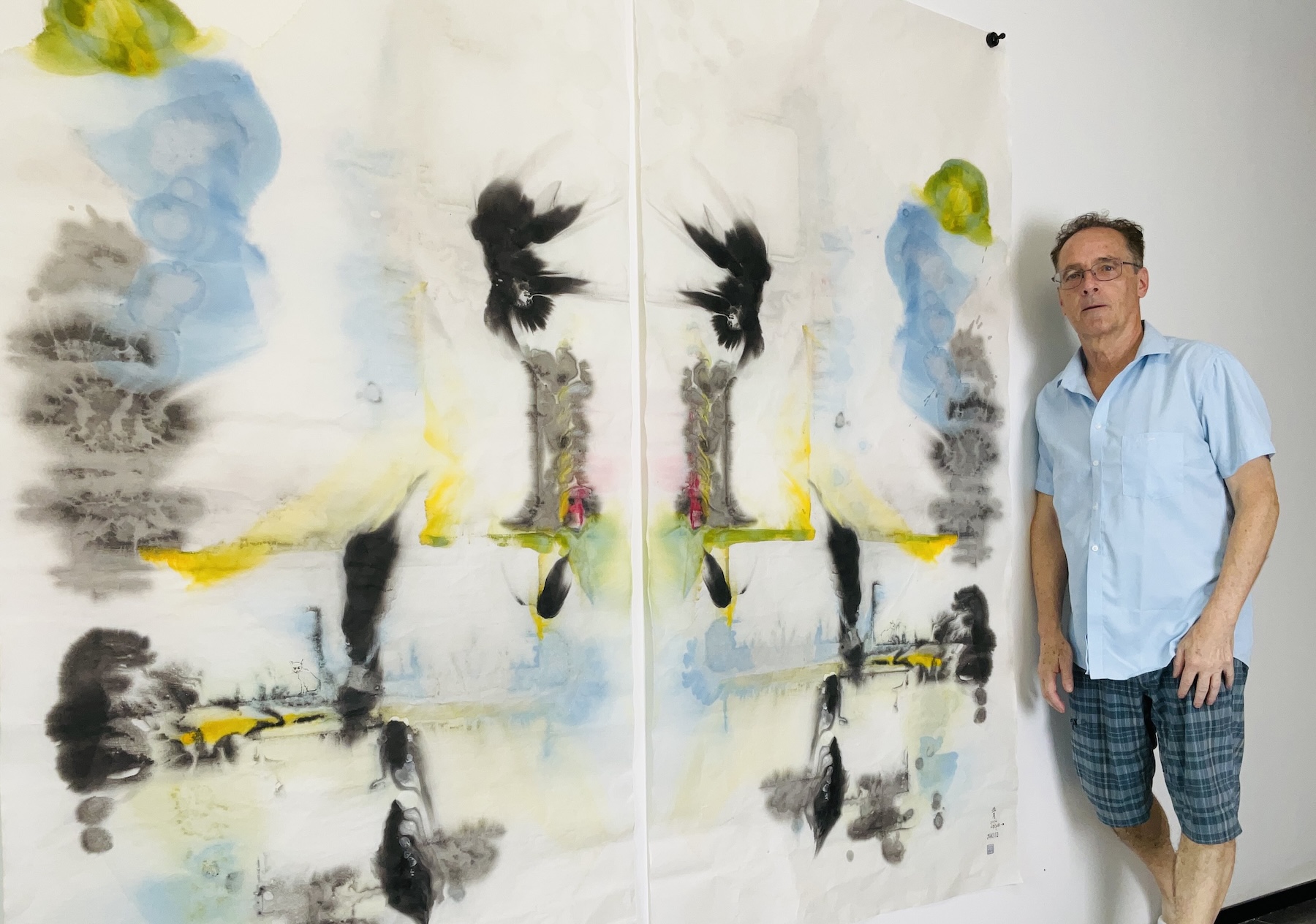 A Large Diptych